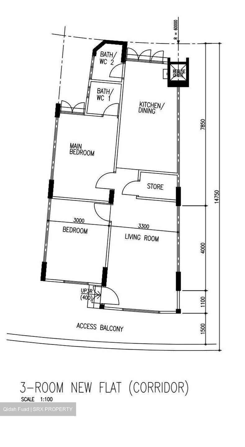 Blk 247 Jurong East Street 24 (Jurong East), HDB 3 Rooms #545829551